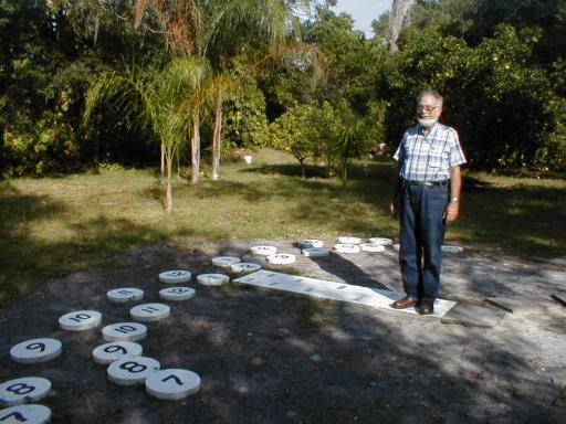 [ Using 'off-the-shelf' parts for a Human Sundial ]