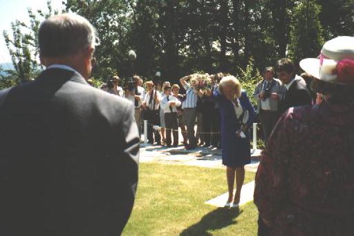 [ 'Royal' Opening for a Human Sundial ]