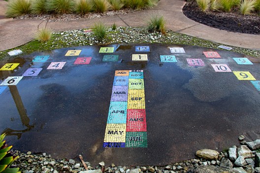 [ Mosaic layout at 'Auckland Botanic Gardens' ]
